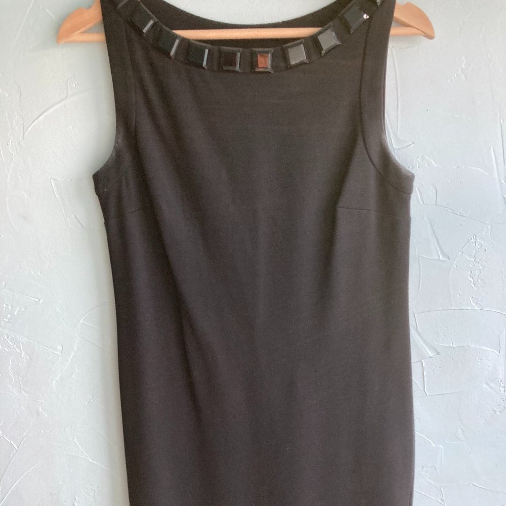 Talbots Women's Black Column Dress